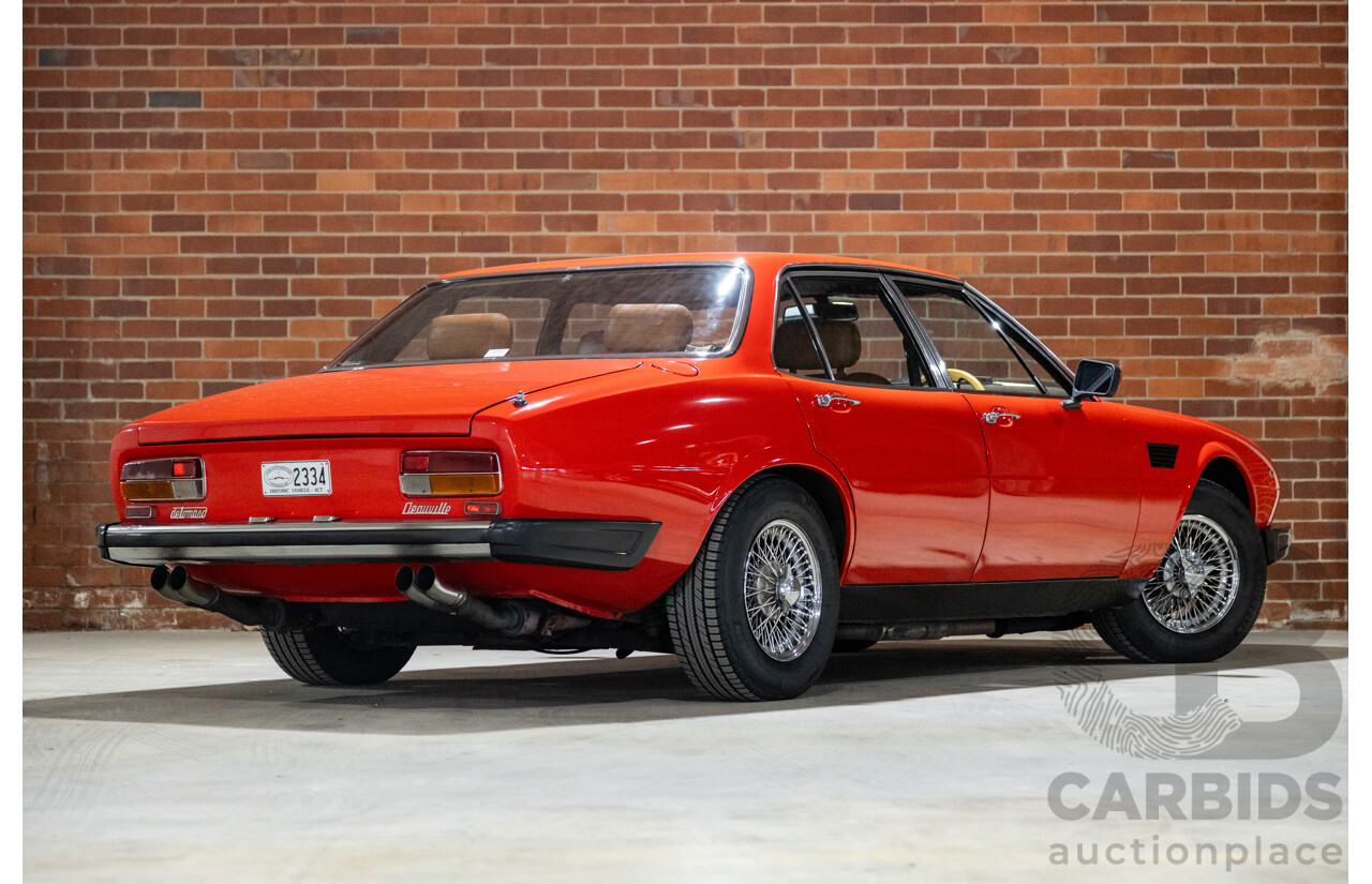 07/1985 De Tomaso Deauville Series 2 4d Sedan Red V8 5.8L