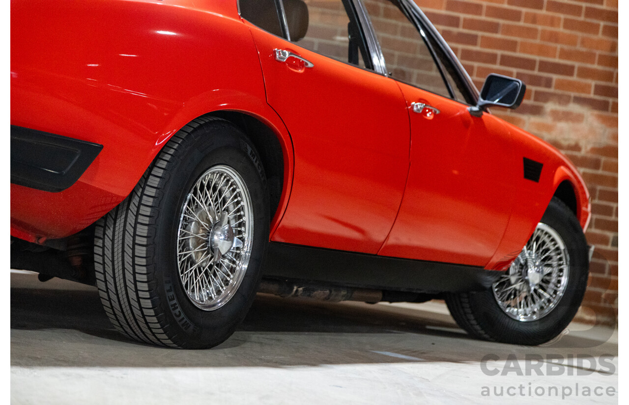 07/1985 De Tomaso Deauville Series 2 4d Sedan Red V8 5.8L