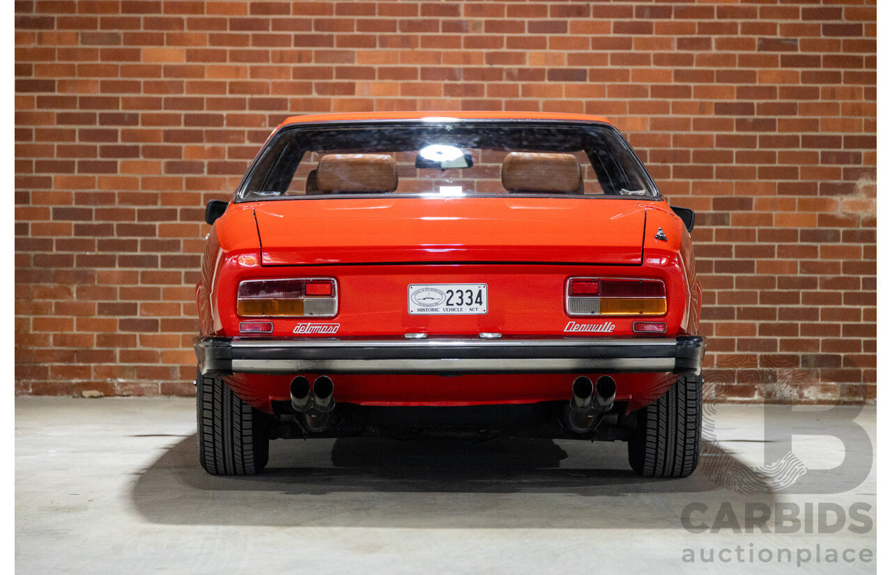07/1985 De Tomaso Deauville Series 2 4d Sedan Red V8 5.8L