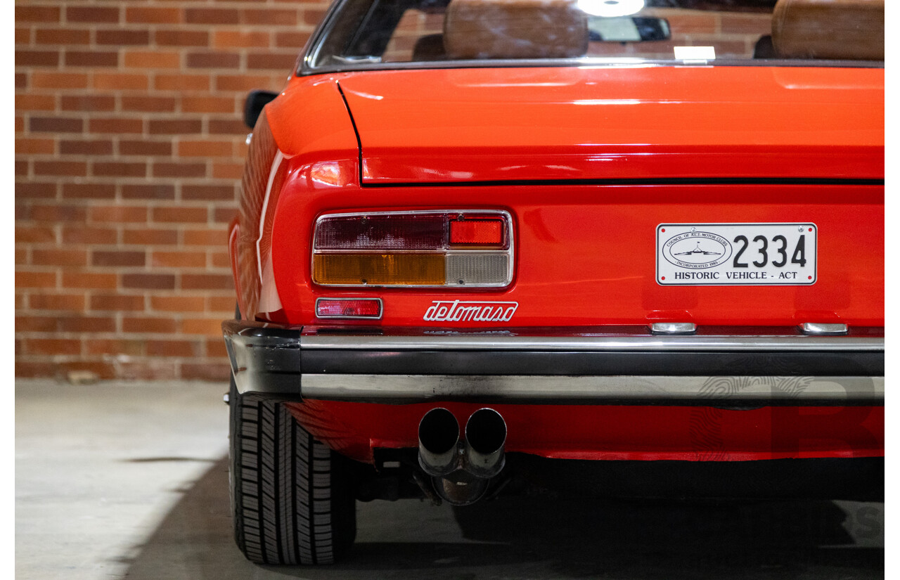 07/1985 De Tomaso Deauville Series 2 4d Sedan Red V8 5.8L