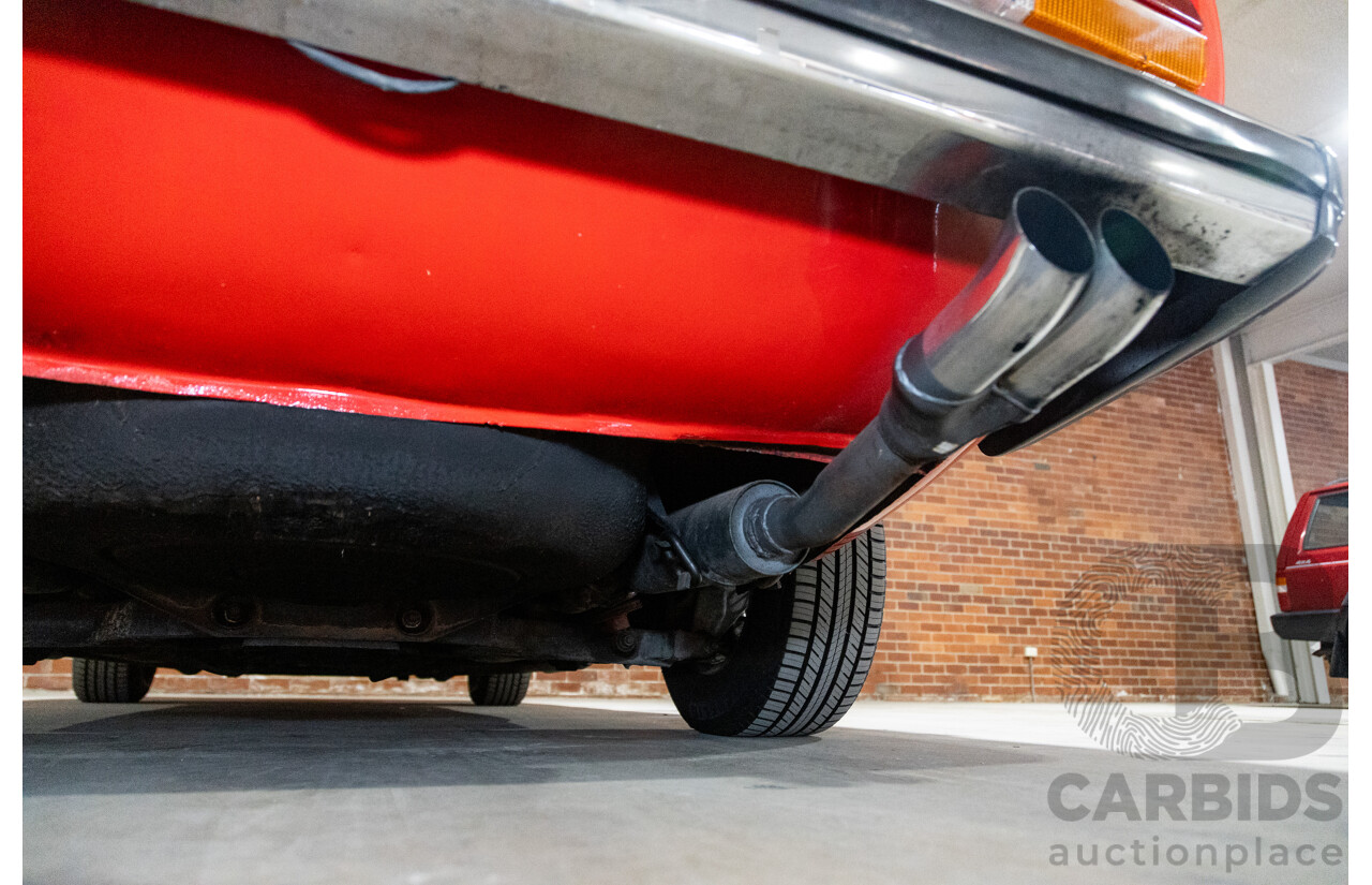 07/1985 De Tomaso Deauville Series 2 4d Sedan Red V8 5.8L