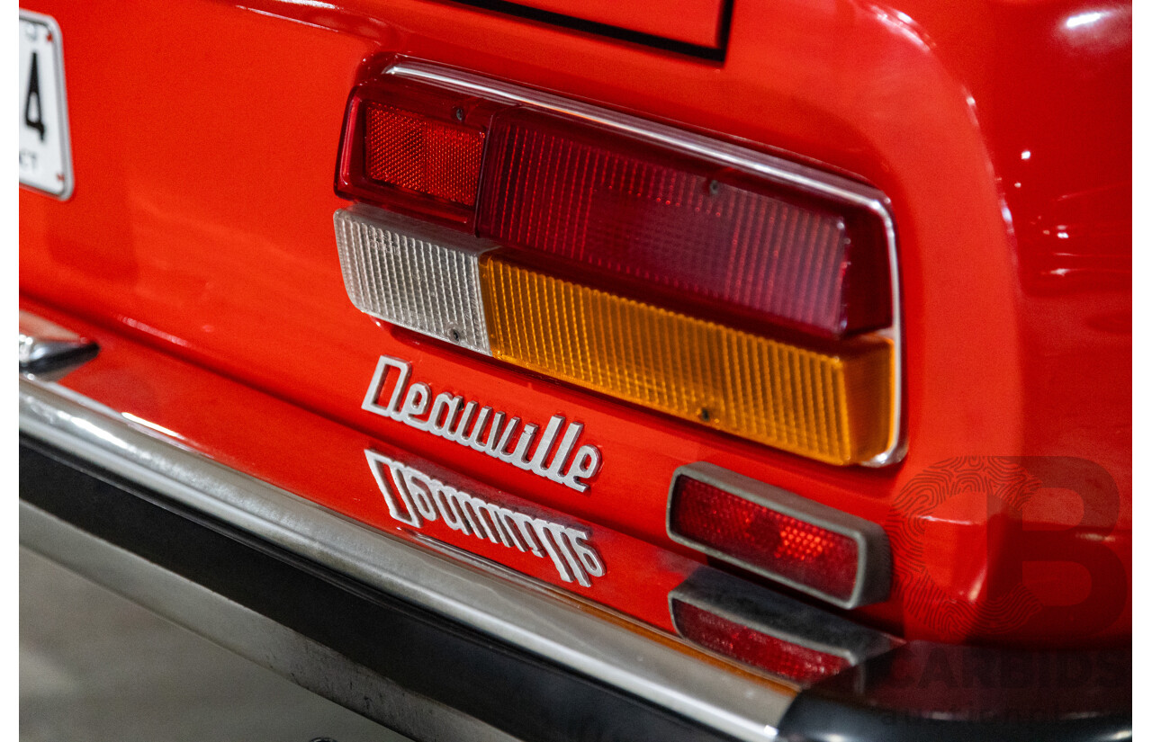 07/1985 De Tomaso Deauville Series 2 4d Sedan Red V8 5.8L