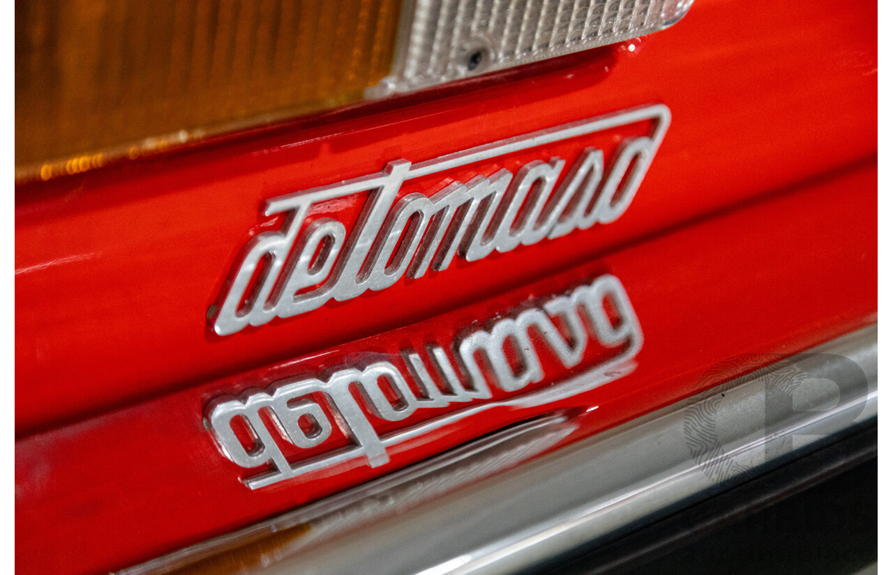 07/1985 De Tomaso Deauville Series 2 4d Sedan Red V8 5.8L