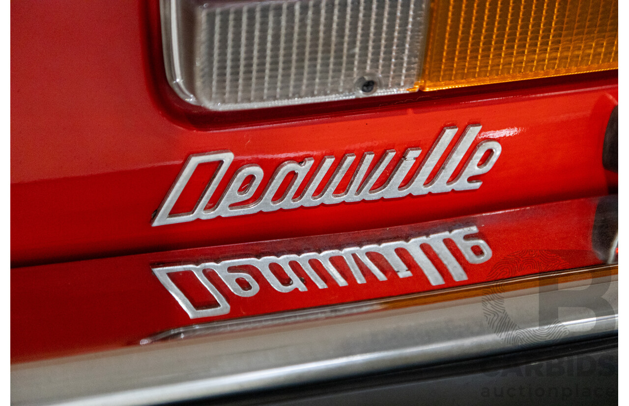 07/1985 De Tomaso Deauville Series 2 4d Sedan Red V8 5.8L