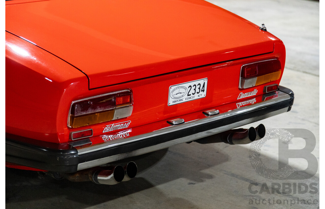 07/1985 De Tomaso Deauville Series 2 4d Sedan Red V8 5.8L