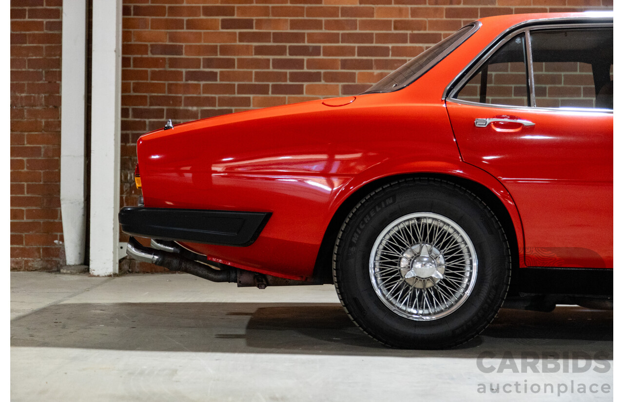 07/1985 De Tomaso Deauville Series 2 4d Sedan Red V8 5.8L