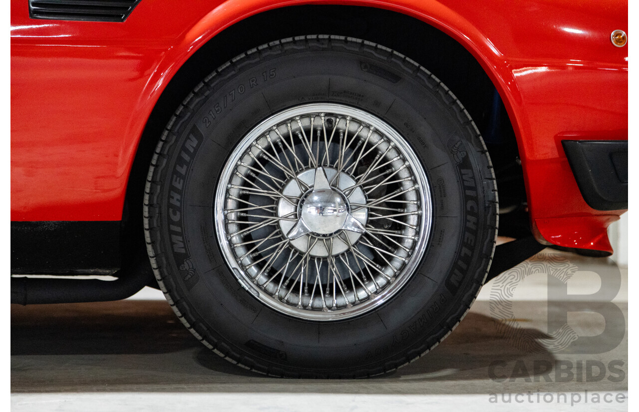 07/1985 De Tomaso Deauville Series 2 4d Sedan Red V8 5.8L