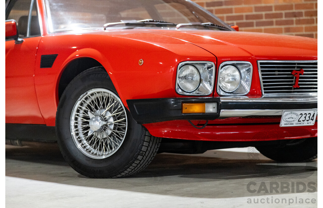 07/1985 De Tomaso Deauville Series 2 4d Sedan Red V8 5.8L