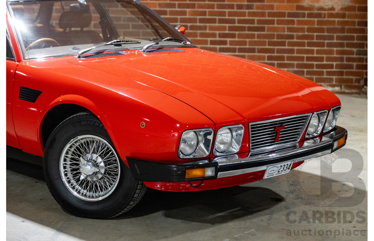 07/1985 De Tomaso Deauville Series 2 4d Sedan Red V8 5.8L