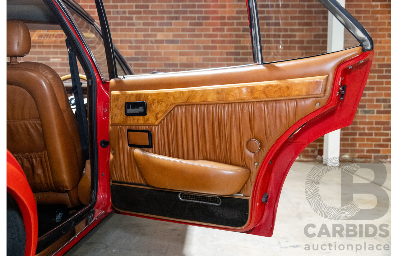 07/1985 De Tomaso Deauville Series 2 4d Sedan Red V8 5.8L