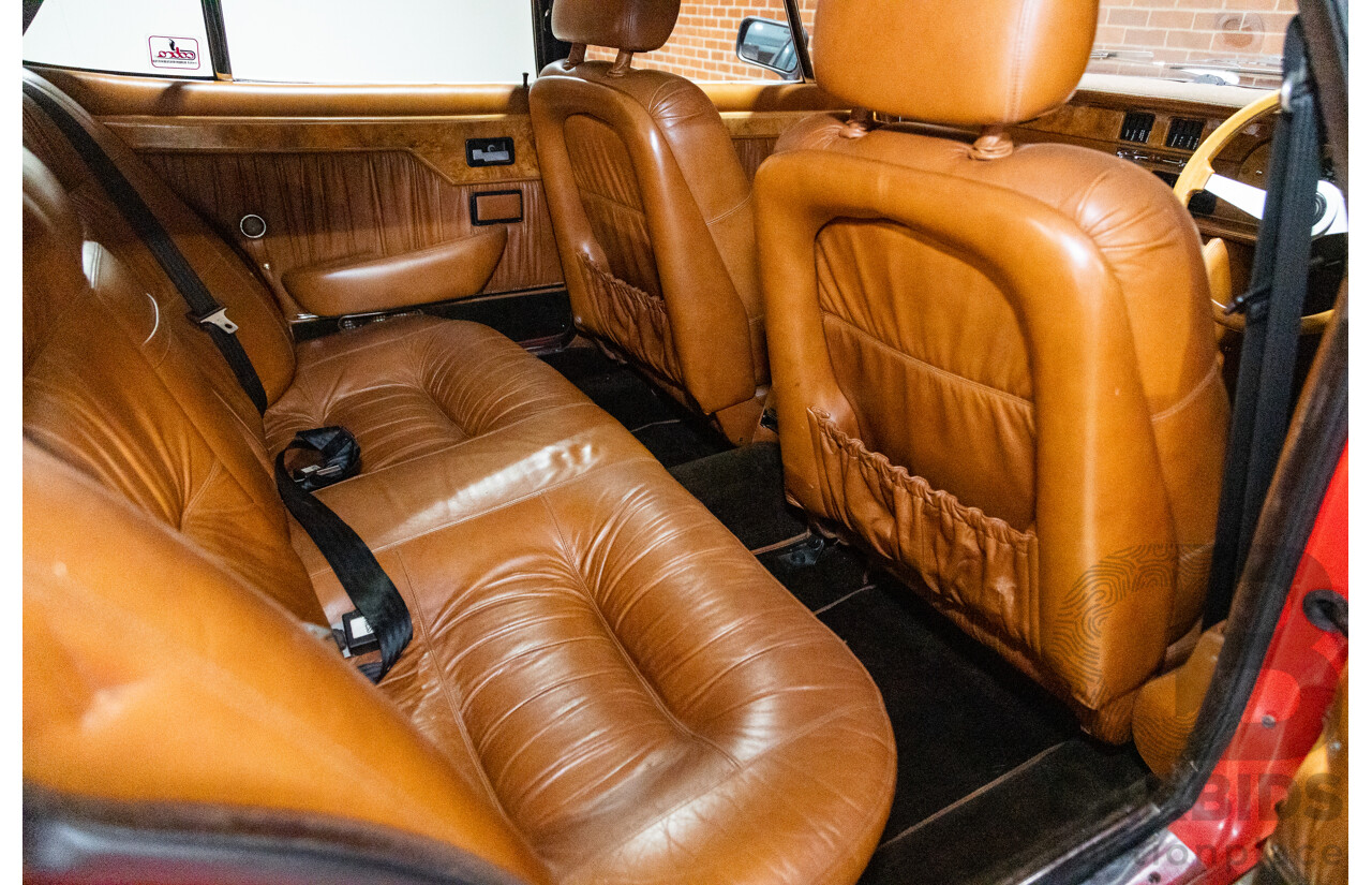 07/1985 De Tomaso Deauville Series 2 4d Sedan Red V8 5.8L