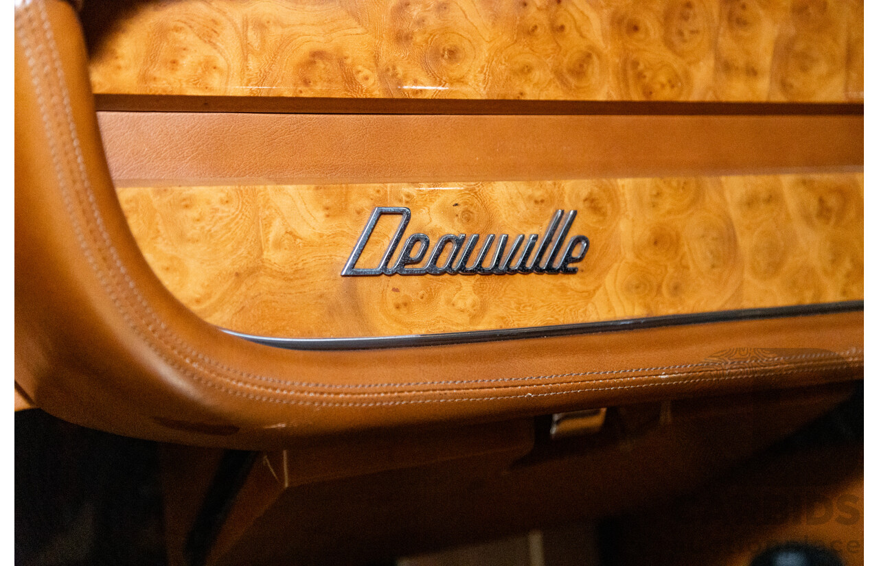 07/1985 De Tomaso Deauville Series 2 4d Sedan Red V8 5.8L