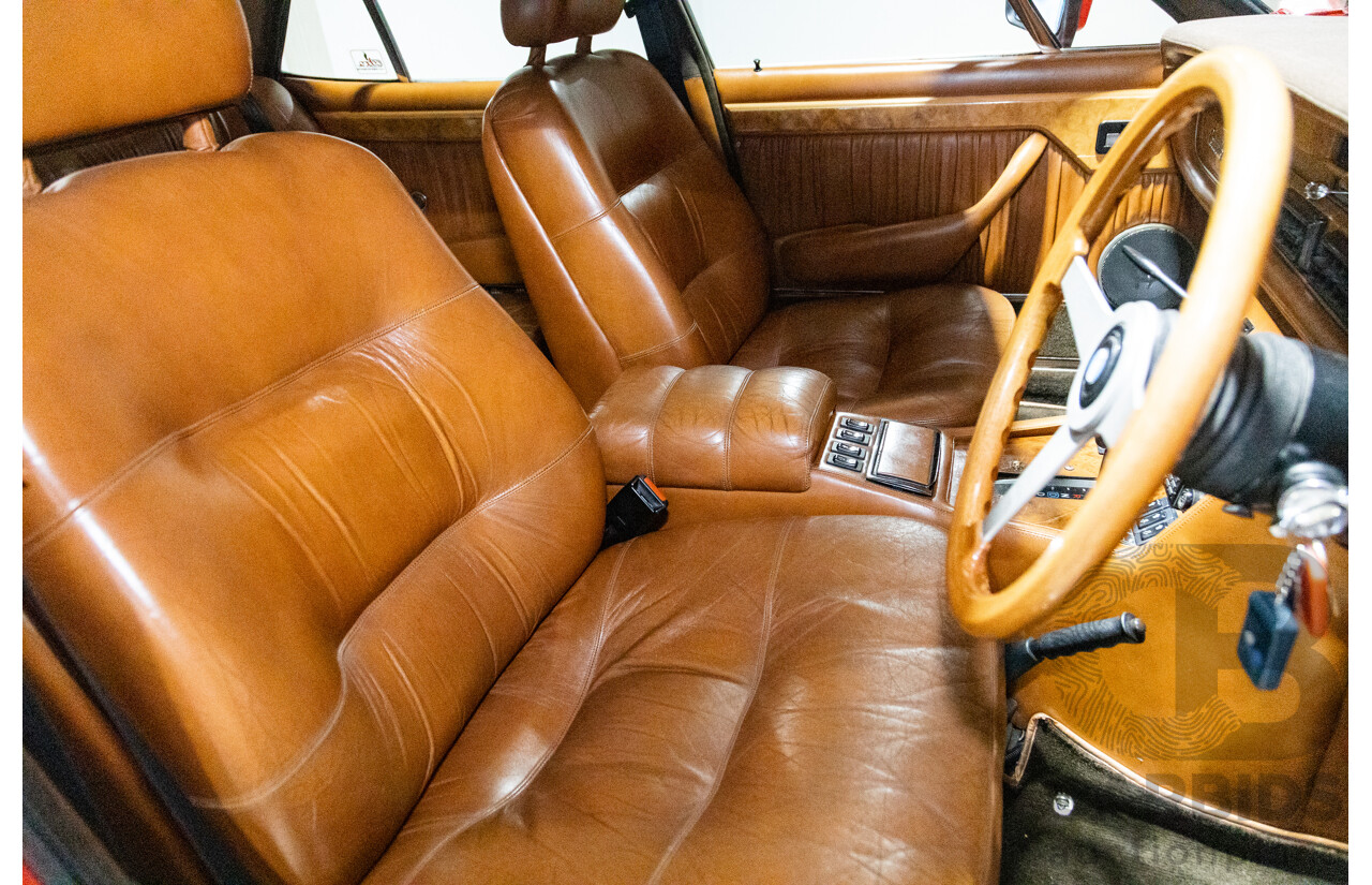 07/1985 De Tomaso Deauville Series 2 4d Sedan Red V8 5.8L