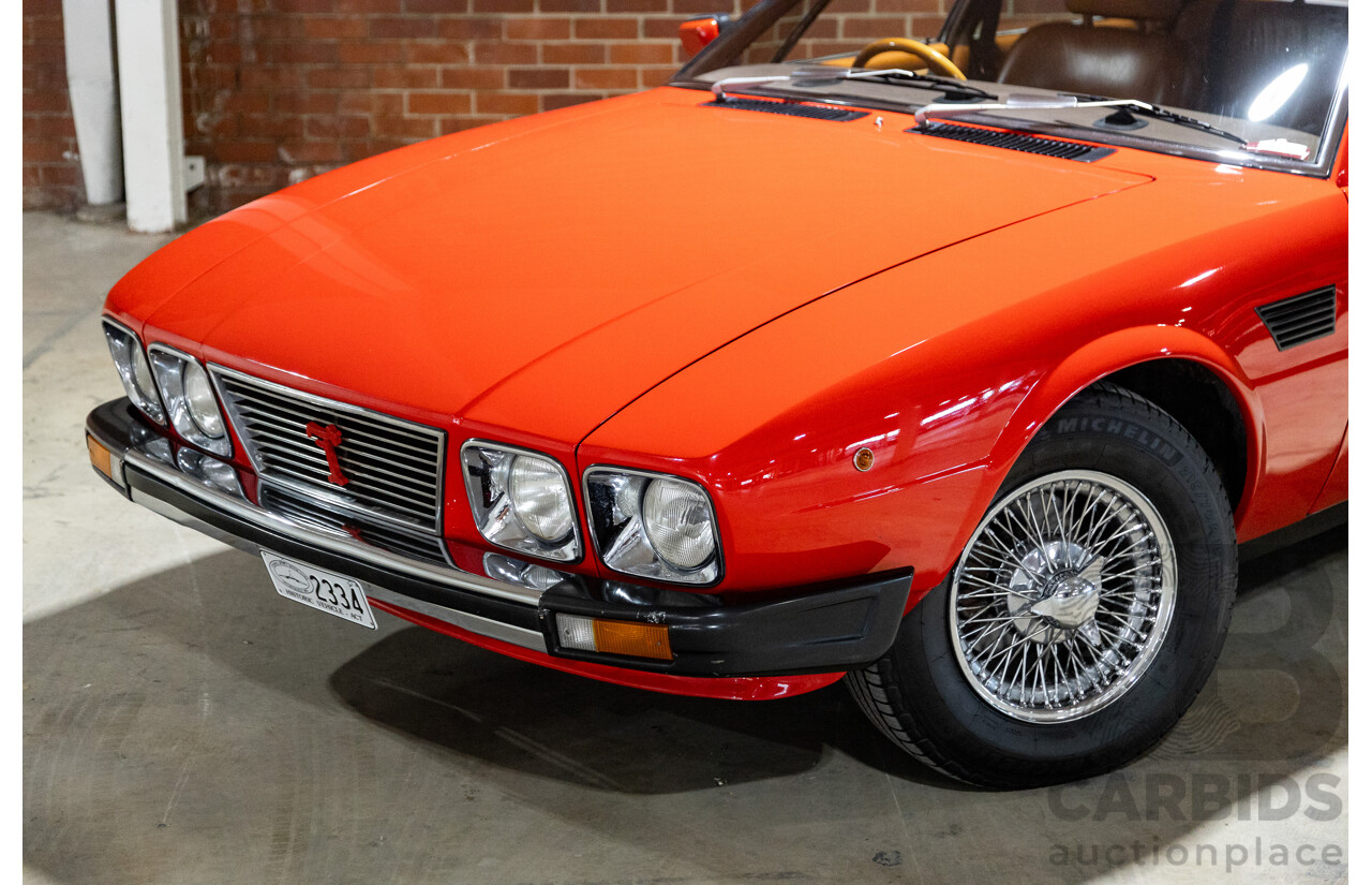07/1985 De Tomaso Deauville Series 2 4d Sedan Red V8 5.8L