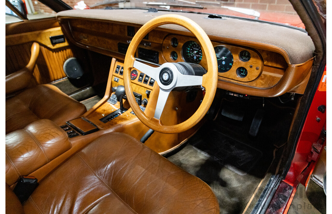 07/1985 De Tomaso Deauville Series 2 4d Sedan Red V8 5.8L