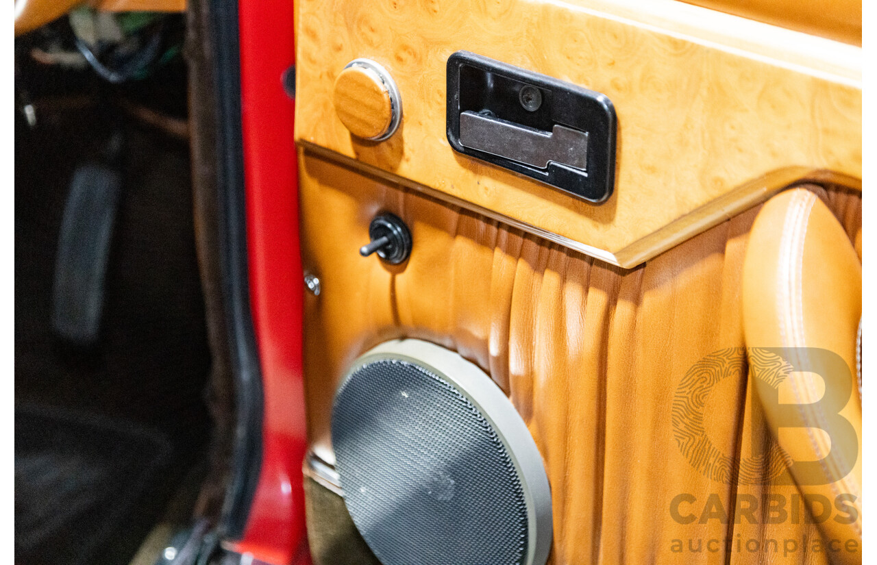 07/1985 De Tomaso Deauville Series 2 4d Sedan Red V8 5.8L