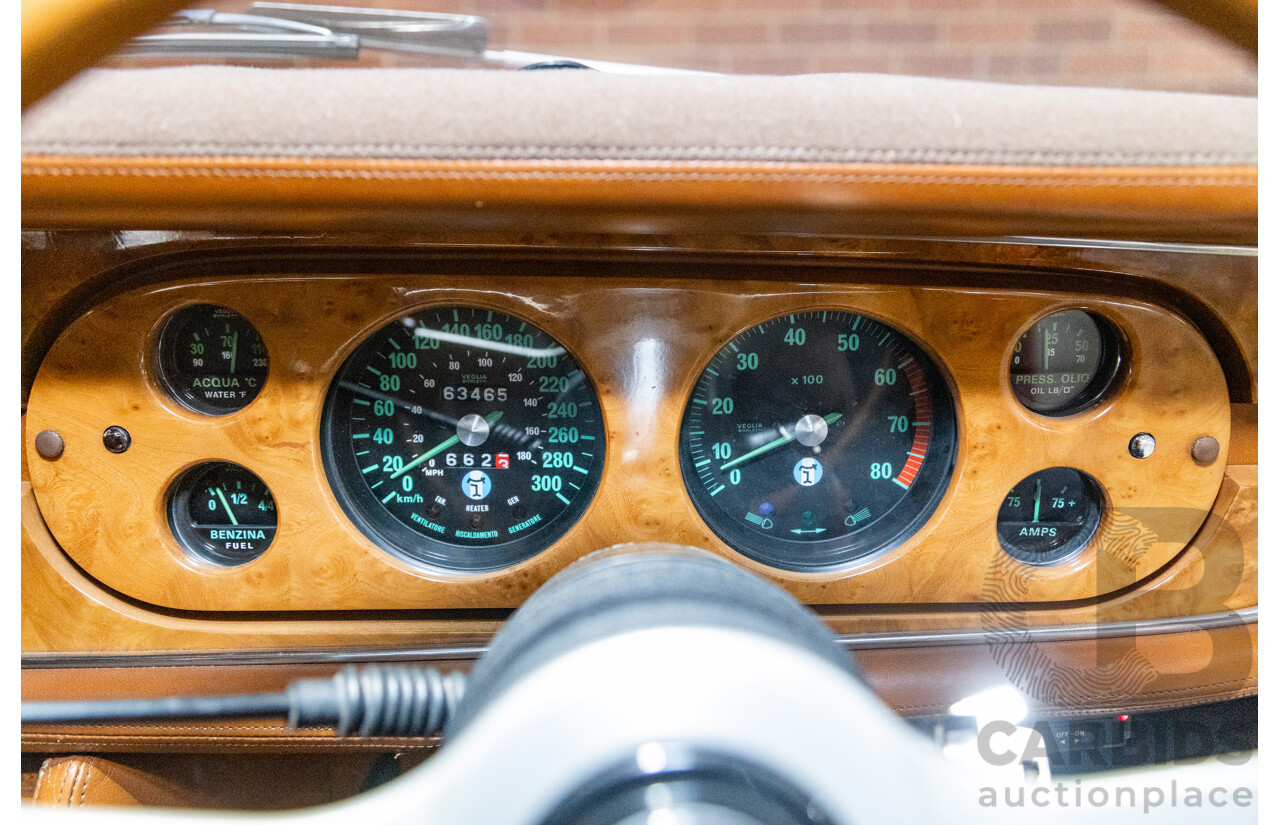 07/1985 De Tomaso Deauville Series 2 4d Sedan Red V8 5.8L