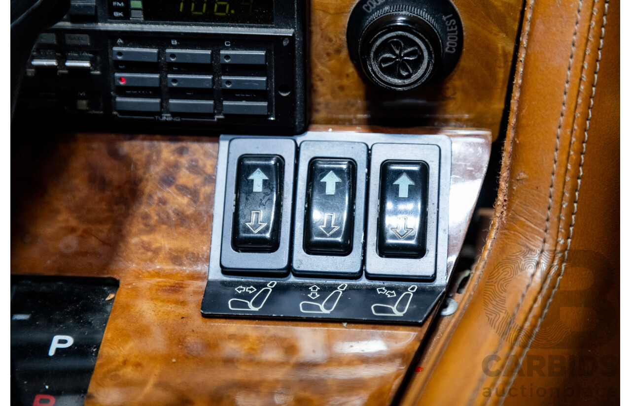 07/1985 De Tomaso Deauville Series 2 4d Sedan Red V8 5.8L