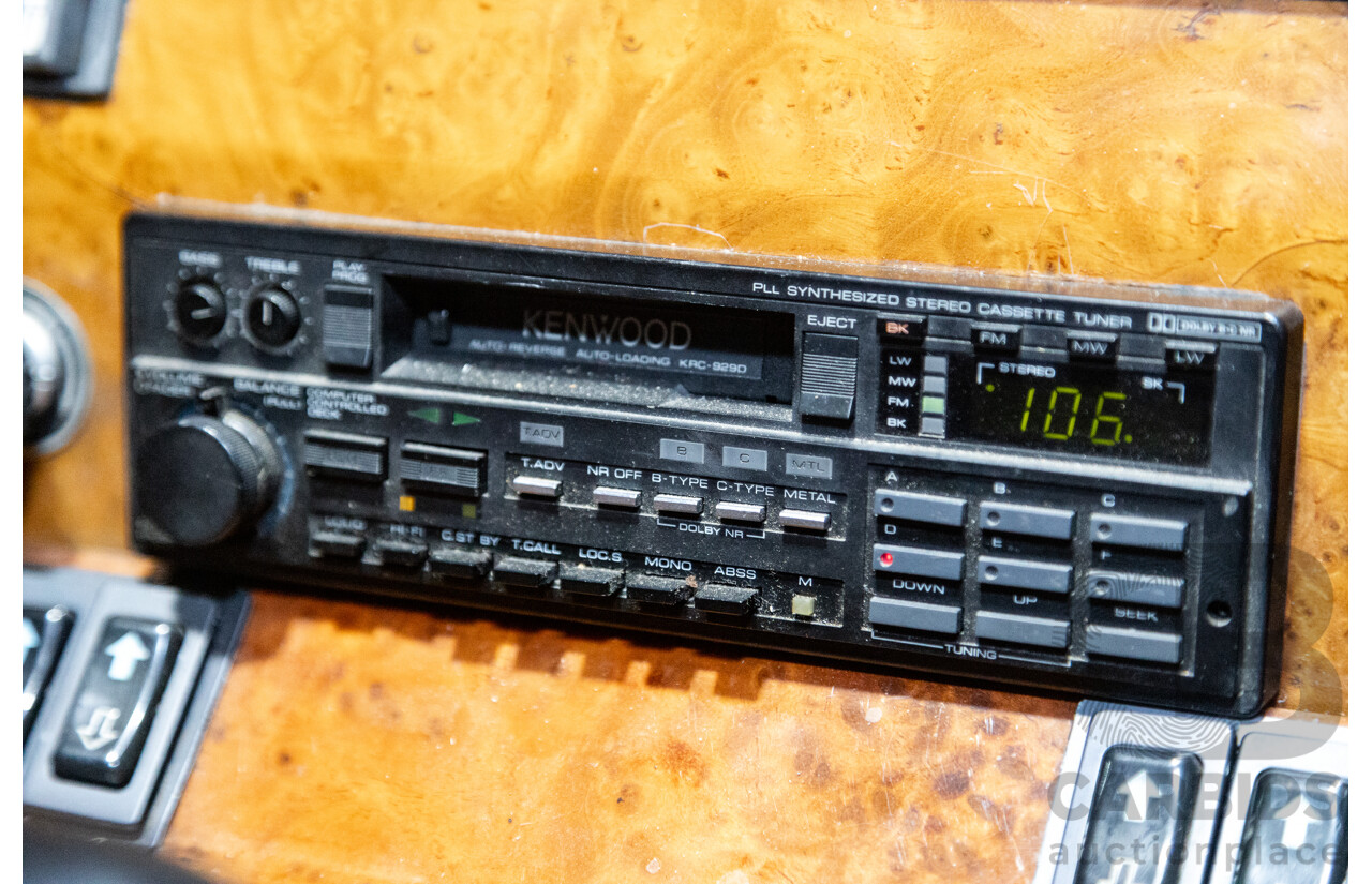 07/1985 De Tomaso Deauville Series 2 4d Sedan Red V8 5.8L