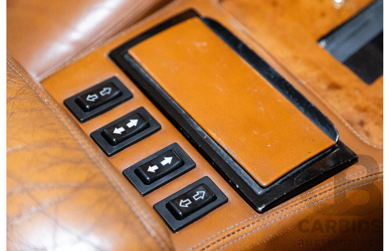 07/1985 De Tomaso Deauville Series 2 4d Sedan Red V8 5.8L