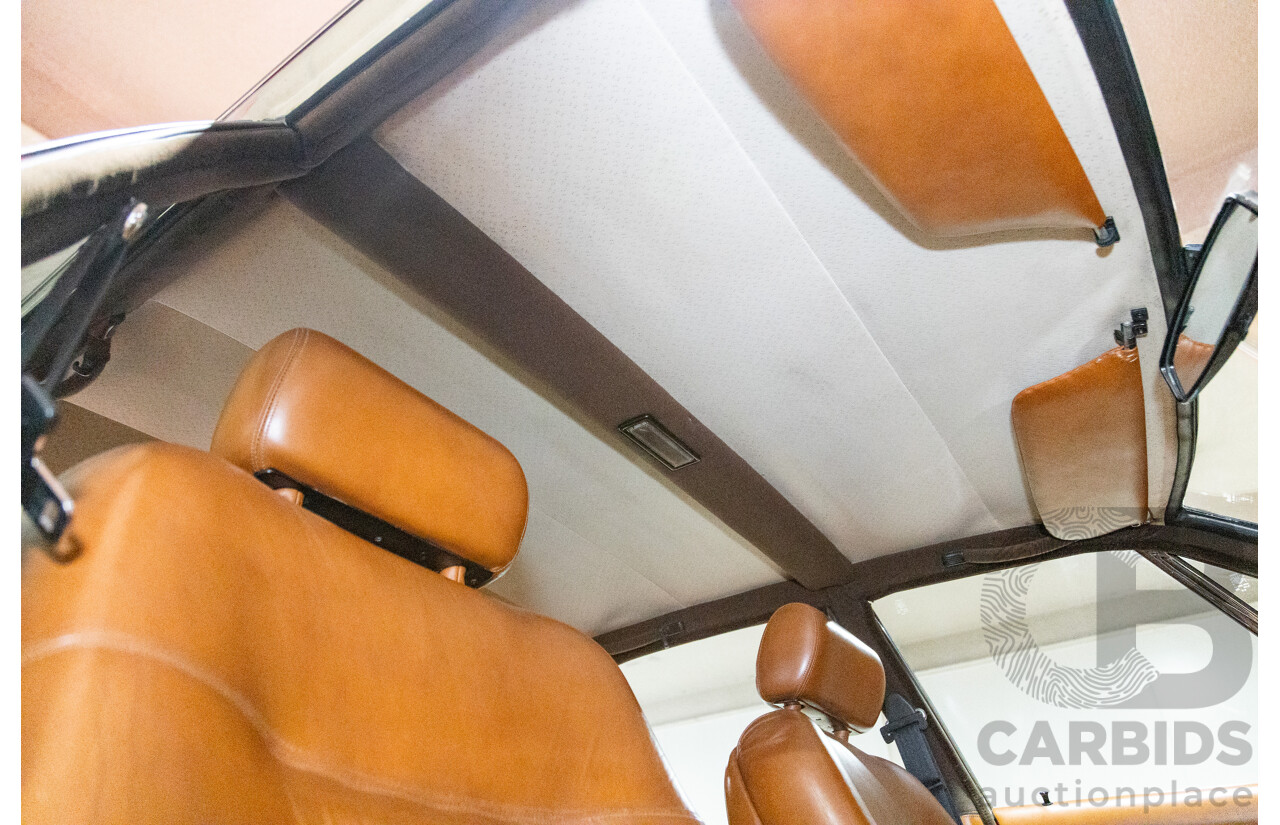 07/1985 De Tomaso Deauville Series 2 4d Sedan Red V8 5.8L