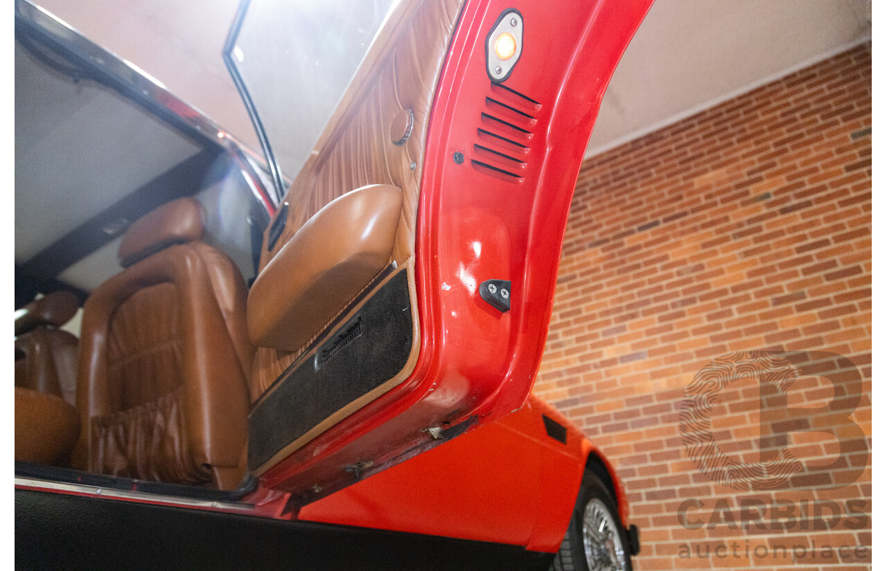 07/1985 De Tomaso Deauville Series 2 4d Sedan Red V8 5.8L