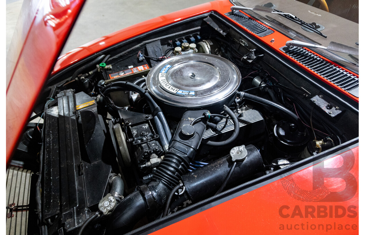 07/1985 De Tomaso Deauville Series 2 4d Sedan Red V8 5.8L