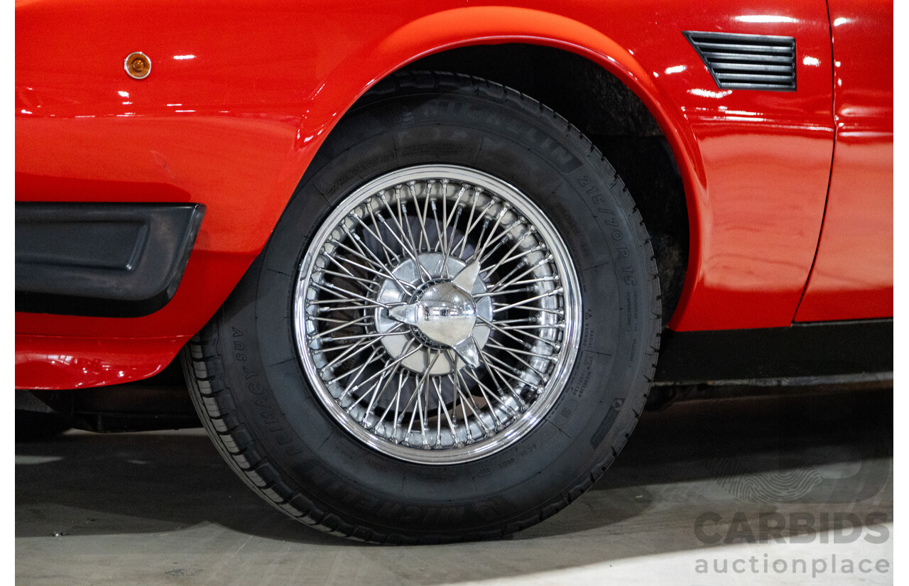 07/1985 De Tomaso Deauville Series 2 4d Sedan Red V8 5.8L