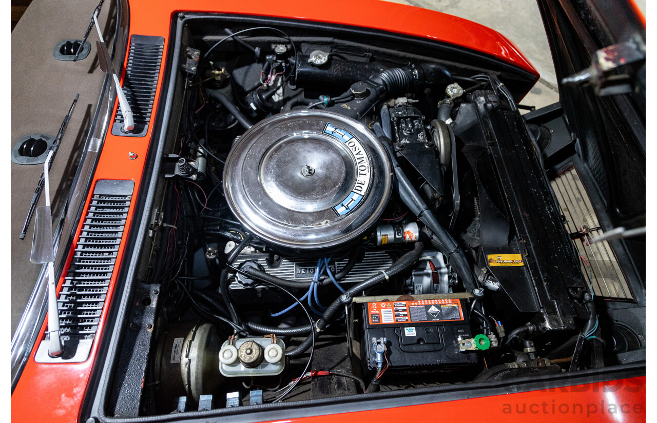 07/1985 De Tomaso Deauville Series 2 4d Sedan Red V8 5.8L
