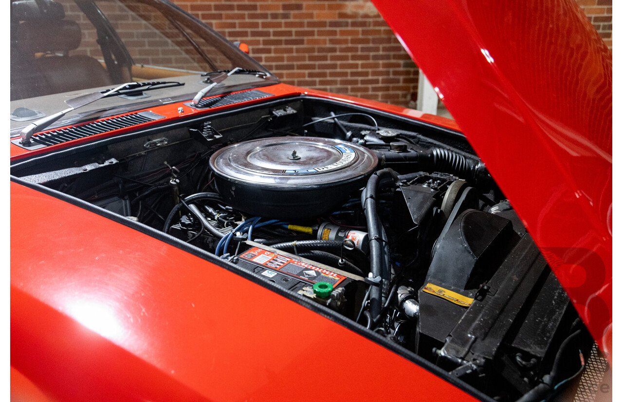 07/1985 De Tomaso Deauville Series 2 4d Sedan Red V8 5.8L