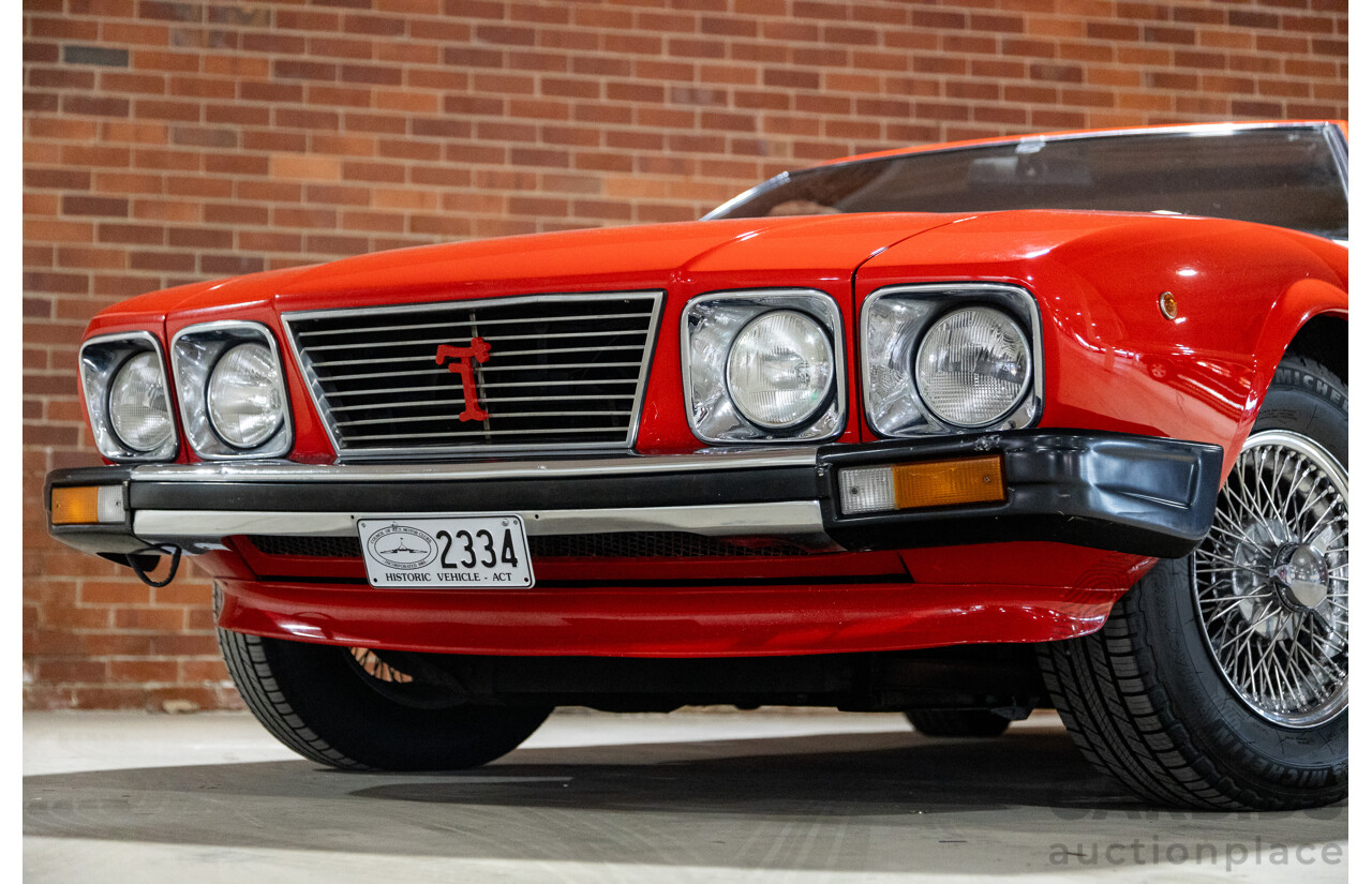 07/1985 De Tomaso Deauville Series 2 4d Sedan Red V8 5.8L