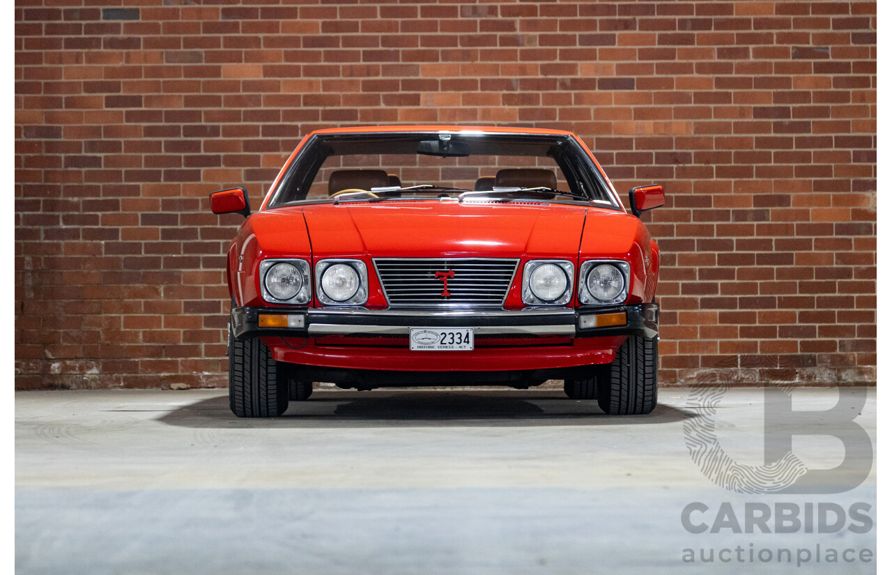 07/1985 De Tomaso Deauville Series 2 4d Sedan Red V8 5.8L