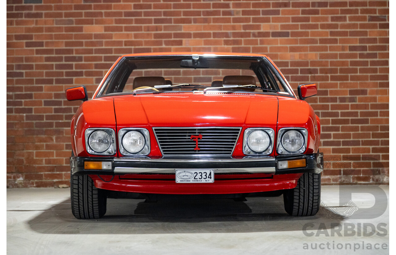 07/1985 De Tomaso Deauville Series 2 4d Sedan Red V8 5.8L