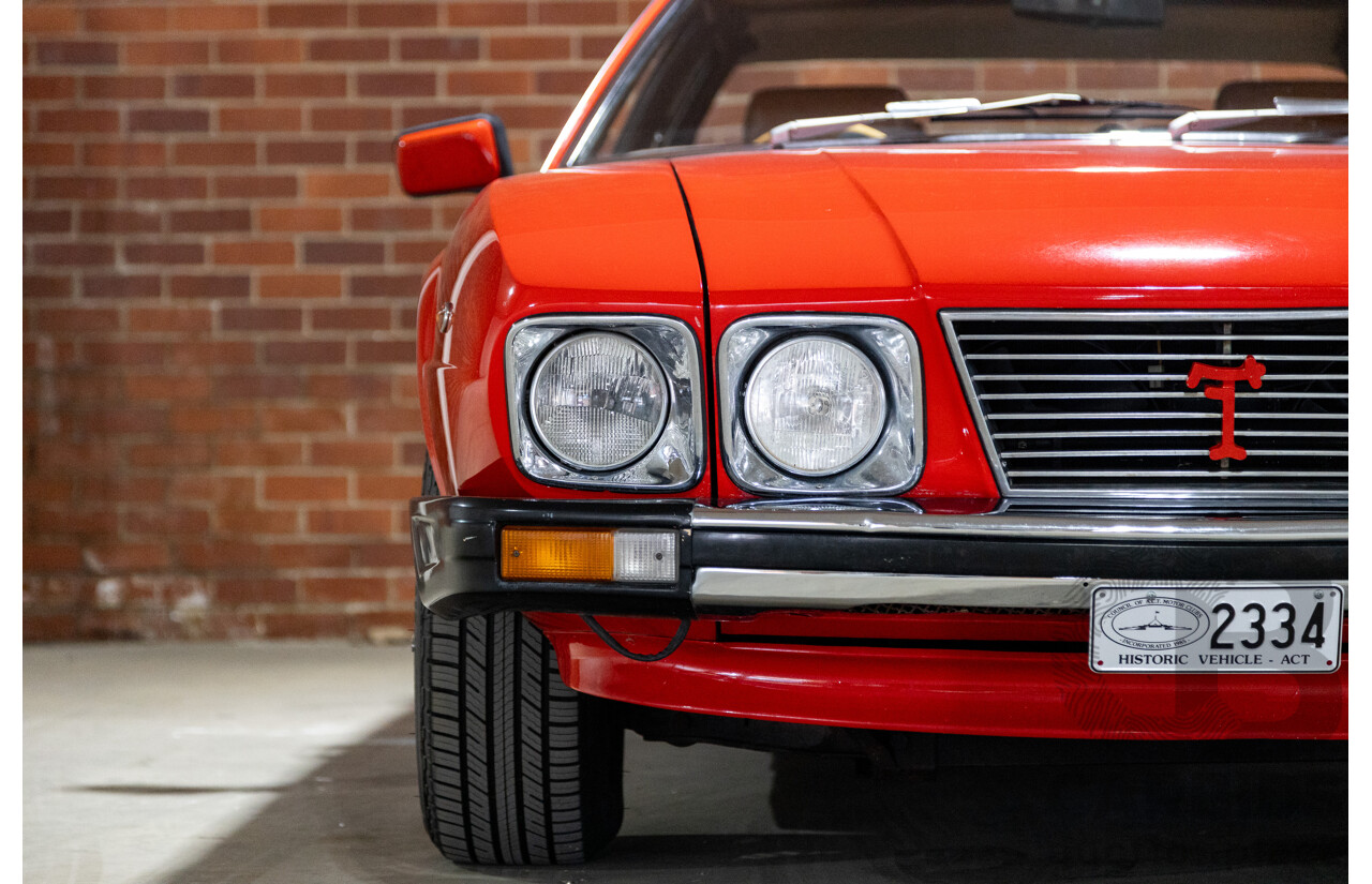 07/1985 De Tomaso Deauville Series 2 4d Sedan Red V8 5.8L