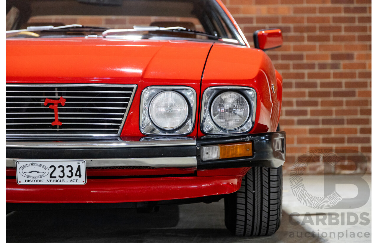 07/1985 De Tomaso Deauville Series 2 4d Sedan Red V8 5.8L