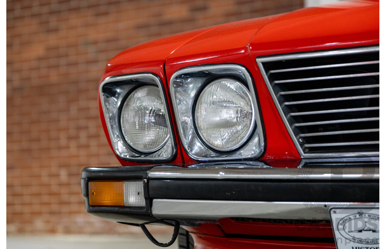 07/1985 De Tomaso Deauville Series 2 4d Sedan Red V8 5.8L