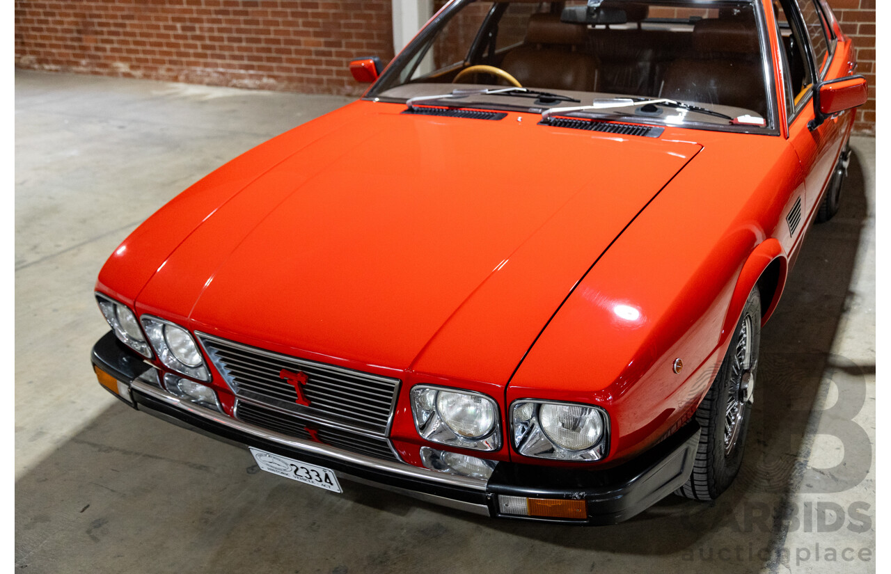 07/1985 De Tomaso Deauville Series 2 4d Sedan Red V8 5.8L
