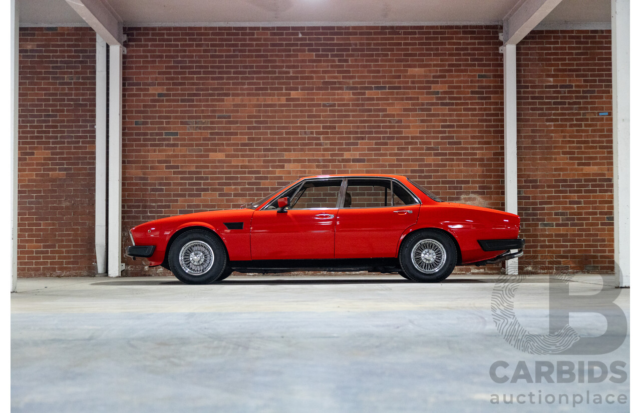 07/1985 De Tomaso Deauville Series 2 4d Sedan Red V8 5.8L