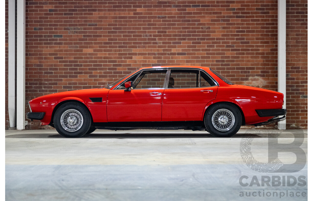 07/1985 De Tomaso Deauville Series 2 4d Sedan Red V8 5.8L