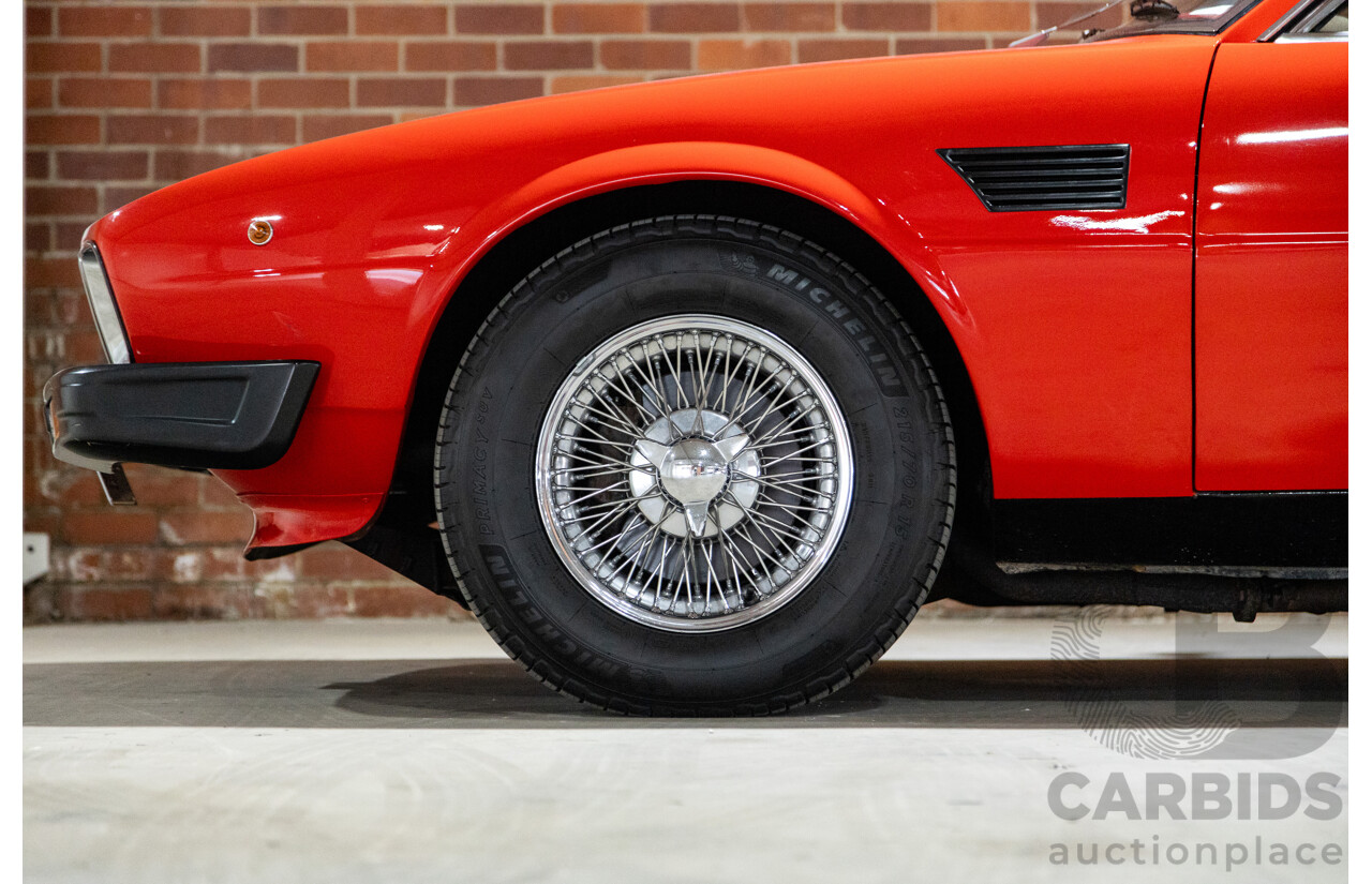 07/1985 De Tomaso Deauville Series 2 4d Sedan Red V8 5.8L