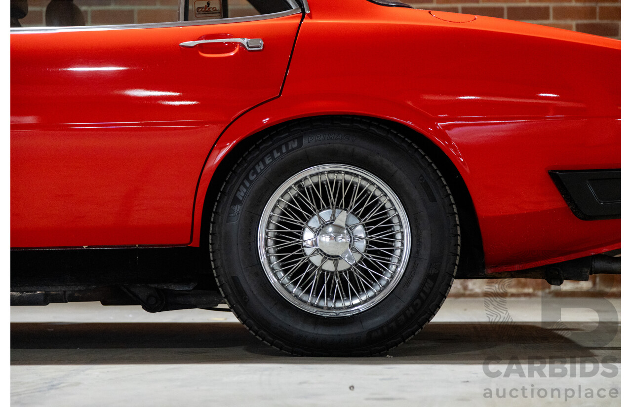 07/1985 De Tomaso Deauville Series 2 4d Sedan Red V8 5.8L