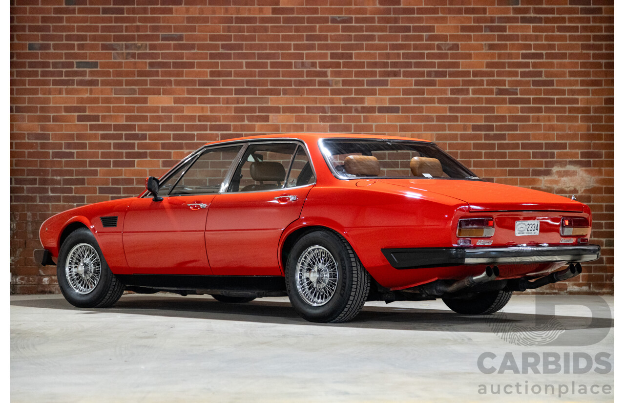 07/1985 De Tomaso Deauville Series 2 4d Sedan Red V8 5.8L