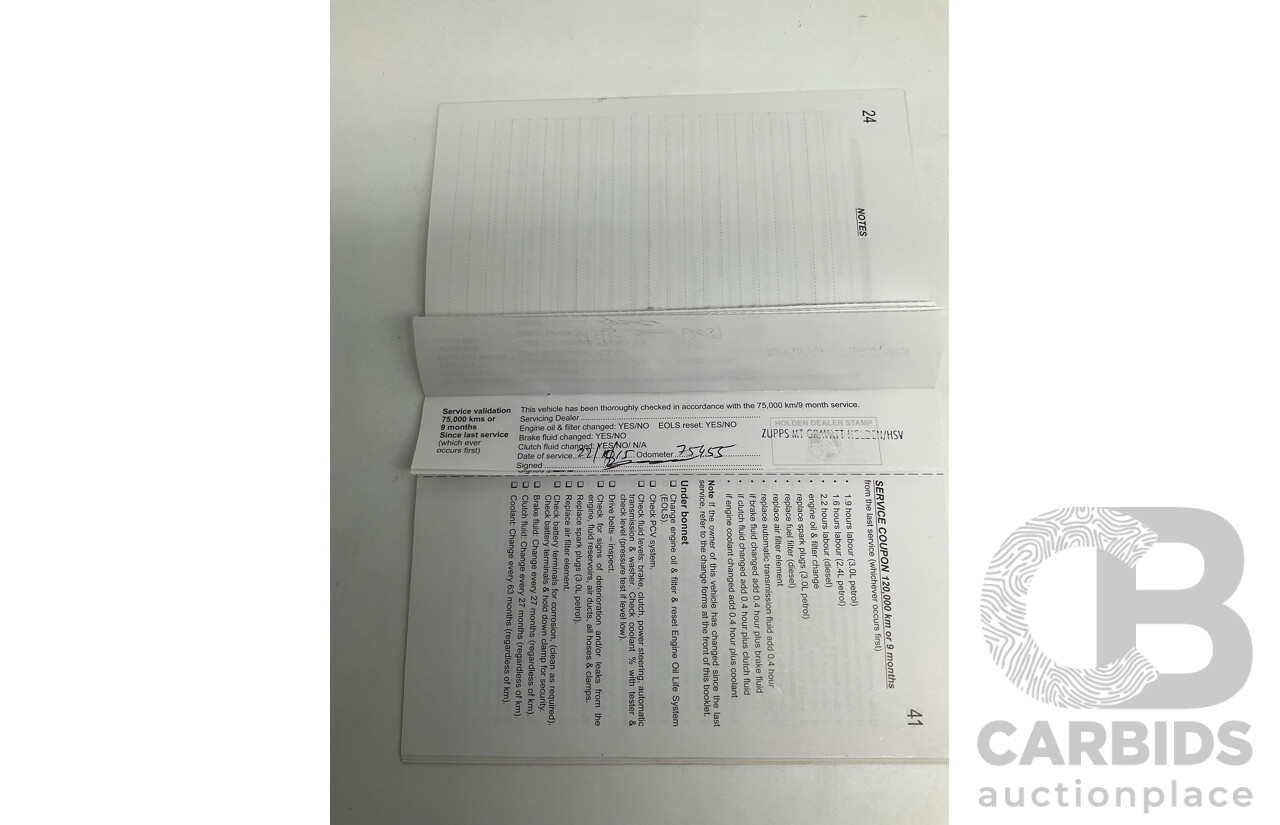 12/2012 Holden Captiva 7 LX (4x4) Series 2 CG MY12 4d Wagon White Turbo Diesel 2.2L - 7 Seater