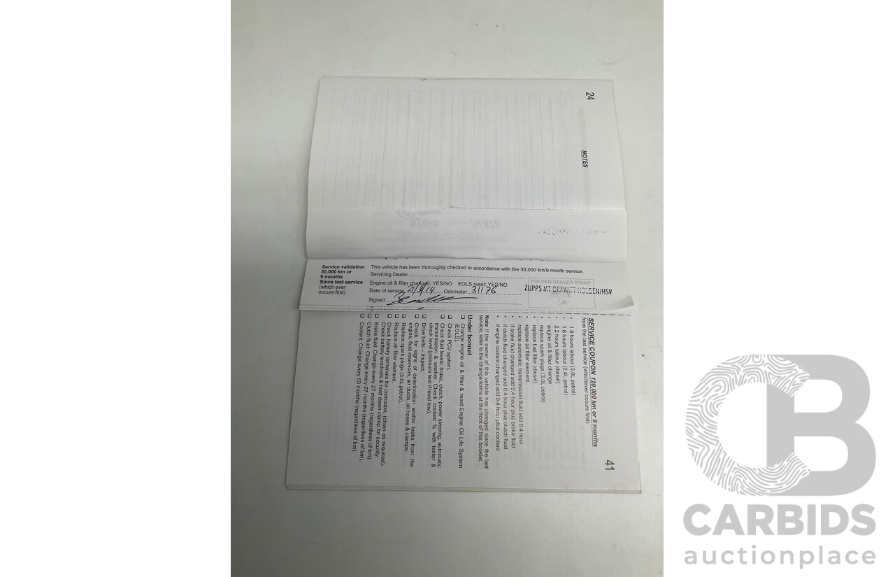 12/2012 Holden Captiva 7 LX (4x4) Series 2 CG MY12 4d Wagon White Turbo Diesel 2.2L - 7 Seater