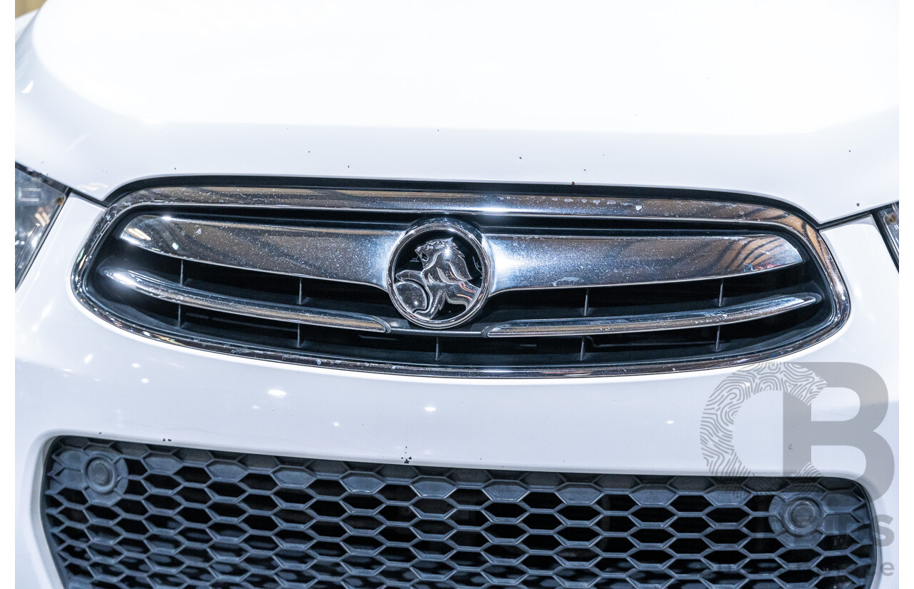 12/2012 Holden Captiva 7 LX (4x4) Series 2 CG MY12 4d Wagon White Turbo Diesel 2.2L - 7 Seater