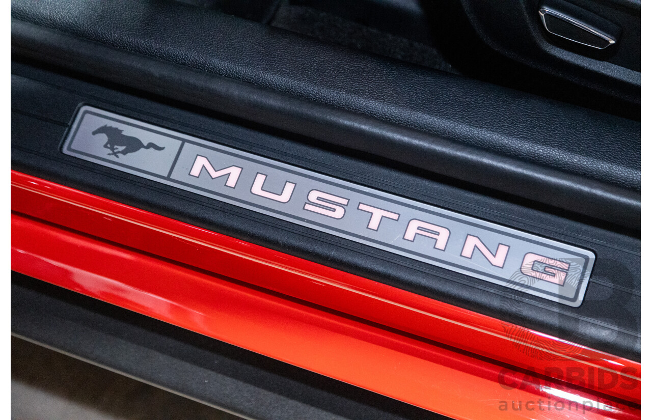 06/2017 Ford Mustang GT Fastback FM MY17 2d Coupe Race Red V8 5.0L