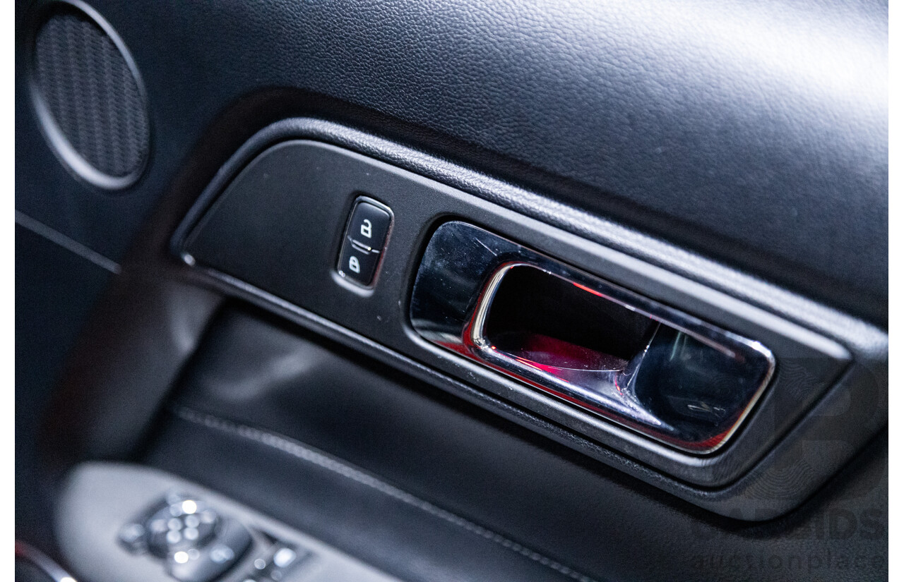 06/2017 Ford Mustang GT Fastback FM MY17 2d Coupe Race Red V8 5.0L