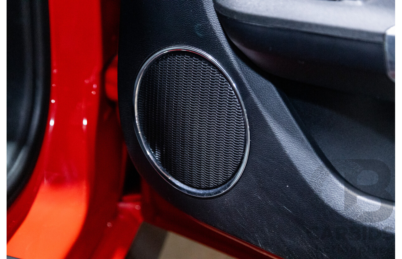 06/2017 Ford Mustang GT Fastback FM MY17 2d Coupe Race Red V8 5.0L