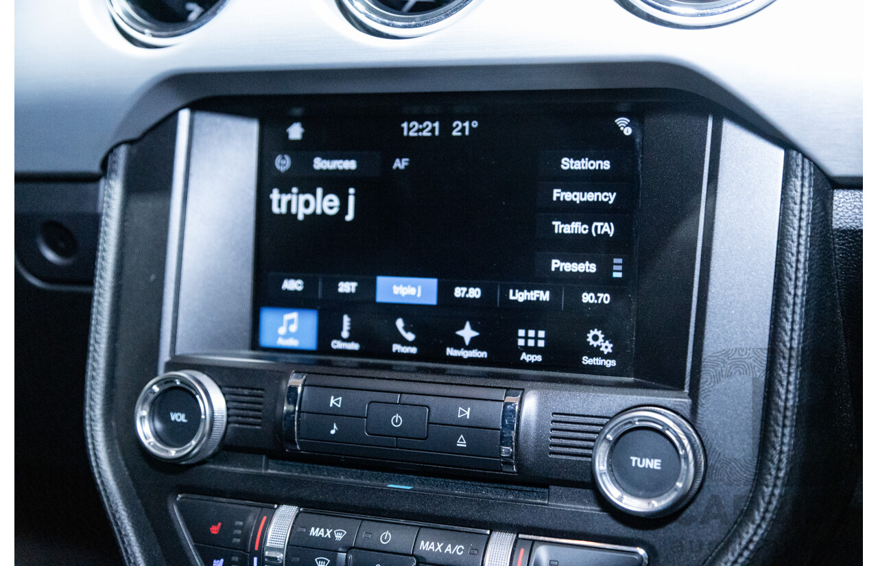 06/2017 Ford Mustang GT Fastback FM MY17 2d Coupe Race Red V8 5.0L