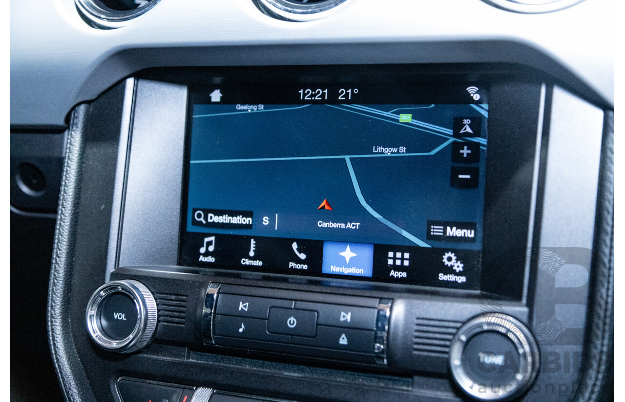 06/2017 Ford Mustang GT Fastback FM MY17 2d Coupe Race Red V8 5.0L